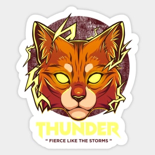 Thunder Sticker